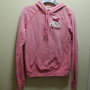 Pink Hollister Hoodie